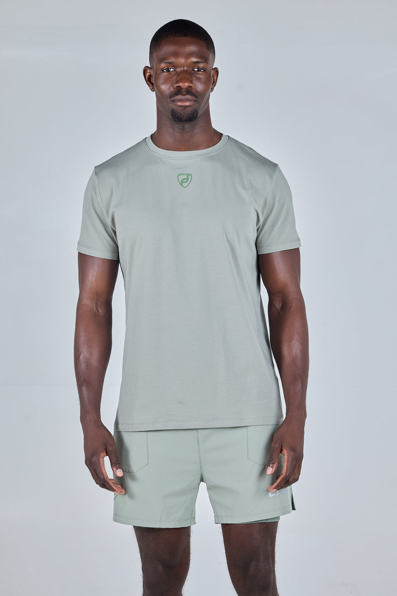 Unisex-sage-tshirt-with-arm-sleeves