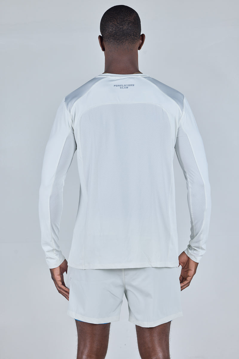Unisex-white-long-sleeves-performance-tshirt
